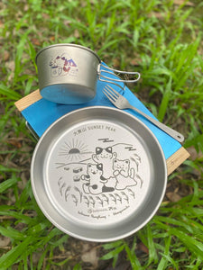 belmont 25th Annivesary Titanium Dinner Plate 20