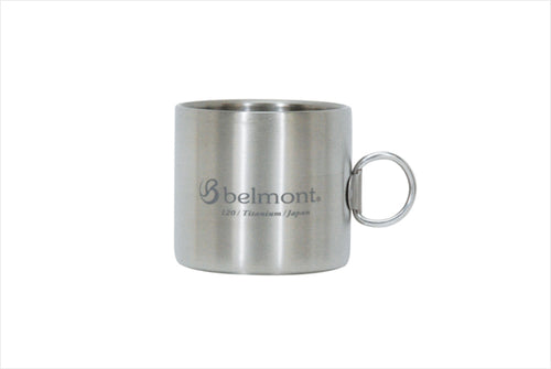 belmont BM-300 Titanium Double-walled Mug 120ml 雙層鈦杯