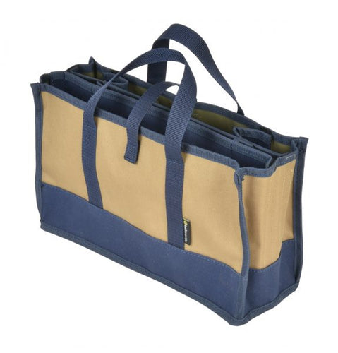 belmont BM-384 Field Tote Bag beige-blue - belmont Hongkong