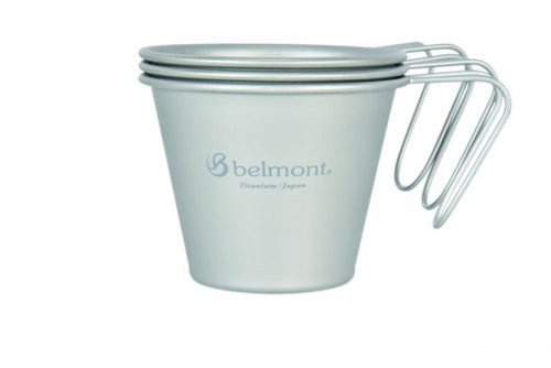 Belmont  BM-299 stacking mug 日本Belmont 鈦杯