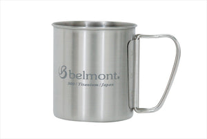 Belmont titanium mug foldable handle 300ml 日本Belmont單層摺柄鈦杯 - belmont Hongkong